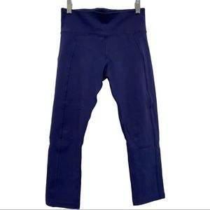 Navy Blue Lorna Jane Compression Style Legging Size XS